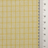 Check Cotton Woven Fabric | FAB1549 | 1.Soft Peach, 2.Spring Wood, 3.Onahau, 4.Green, 5.Yellow, 6.Orange, 7.Snuff, 8.Periwinkle, 9.Pale Cornflower Blue, 10.Black by Fabricis.com #