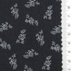 Samll Leafy Print Gauze Cotton Woven Fabric - FAB1749 - 1.Cream-2.Dark teal-3.Cream-4.Tan-5.Black 
