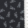 Samll Leafy Print Gauze Cotton Woven Fabric - FAB1749 - 1.Cream-2.Dark teal-3.Cream-4.Tan-5.Black 