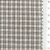 Windowpane Check YarnDyed Cotton Woven Fabric - FAB1760 - 1.Beige-2.Pink-3.Light Blue-4.Black-5.Charocal 