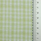 Check Cotton Woven Fabric | FAB1550 | 1.Dawn Pink, 2.Quarter Spanish White, 3.Ottoman, 4.Pale Rose, 5.Tea Green, 6.Primrose, 7.Prim, 8.Periwinkle, 9.Pale Cornflower Blue, 10.Black by Fabricis.com #