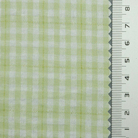 Check Cotton Woven Fabric | FAB1550 | 1.Dawn Pink, 2.Quarter Spanish White, 3.Ottoman, 4.Pale Rose, 5.Tea Green, 6.Primrose, 7.Prim, 8.Periwinkle, 9.Pale Cornflower Blue, 10.Black by Fabricis.com #