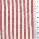 Stripe Polyester Rayon Woven Fabric - FAB1961 - Red