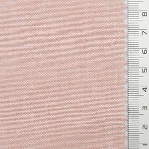 Solid Oxford Cotton Linen Polyester Woven Fabric - FAB1790 - Blush pink