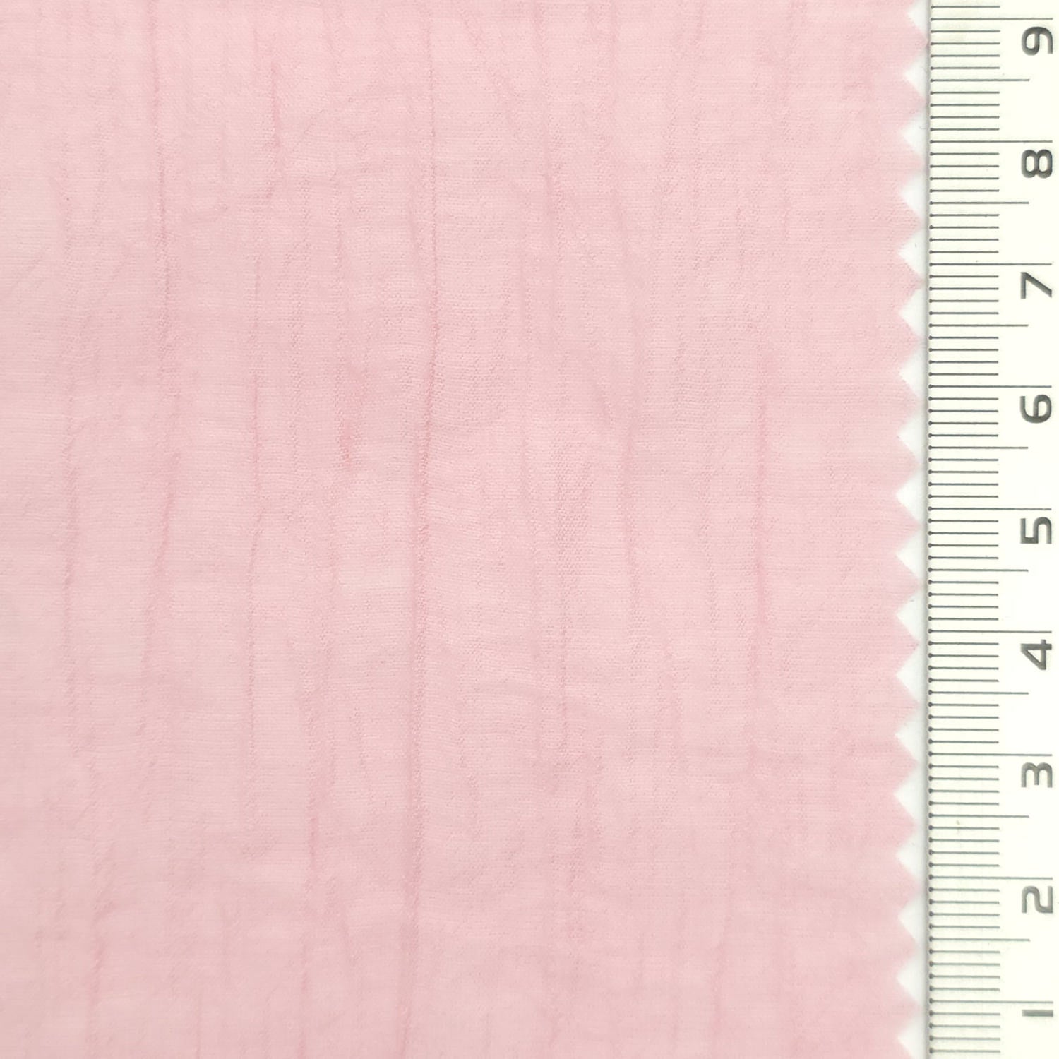 Light Pink - Drapey Textured Crinkle Rayon Nylon Crepe Woven Fabric - FAB 1934