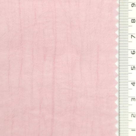 1: Magenta-2: Yellow-3: Lavender-4: Peach-5: Light Pink - Drapey Textured Crinkle Rayon Nylon Crepe Woven Fabric - FAB 1934