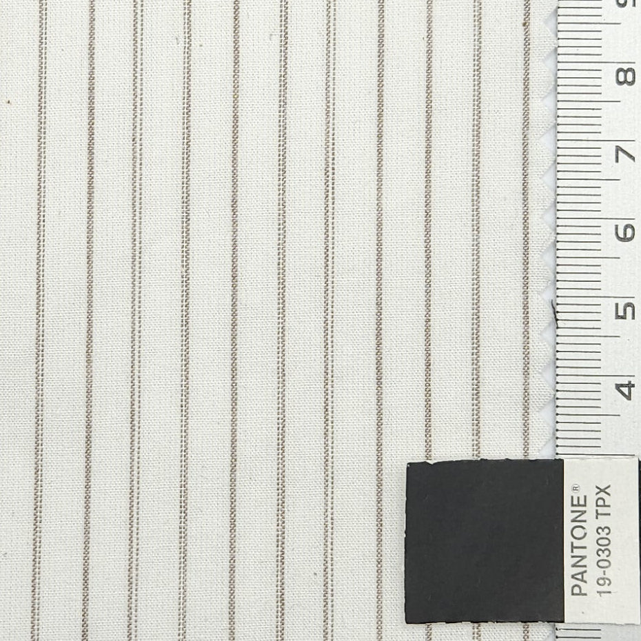 Pencil Stripe YarnDyed Cotton Woven Fabric - FAB 1745 - 5.Multi