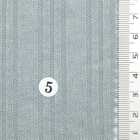 Hairy TR Stripe Irregular Rayon Polyester Knit Fabric - FAB1818 - 1.Pink Beige-2.Beige-3.Beige-4.Olive-5.Mint Blue-6.Green Khaki-7.Brown-8.Melange Gray-9.Charcoal-10.Navy 