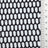 Black Mesh Honeycomb Poly Knit Fabric - FAB1846