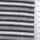 Stripe Cotton Polyester Knit Fabric - FAB1958 - Brown