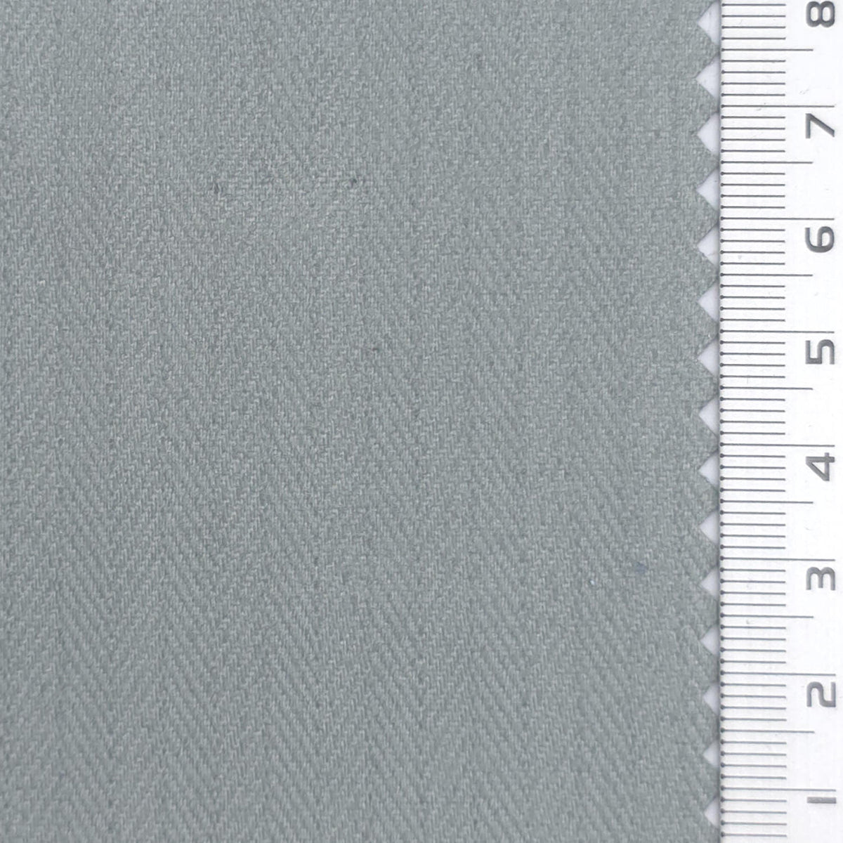 Herringbone Cotton Woven Fabric - FAB1955 - Light Gray