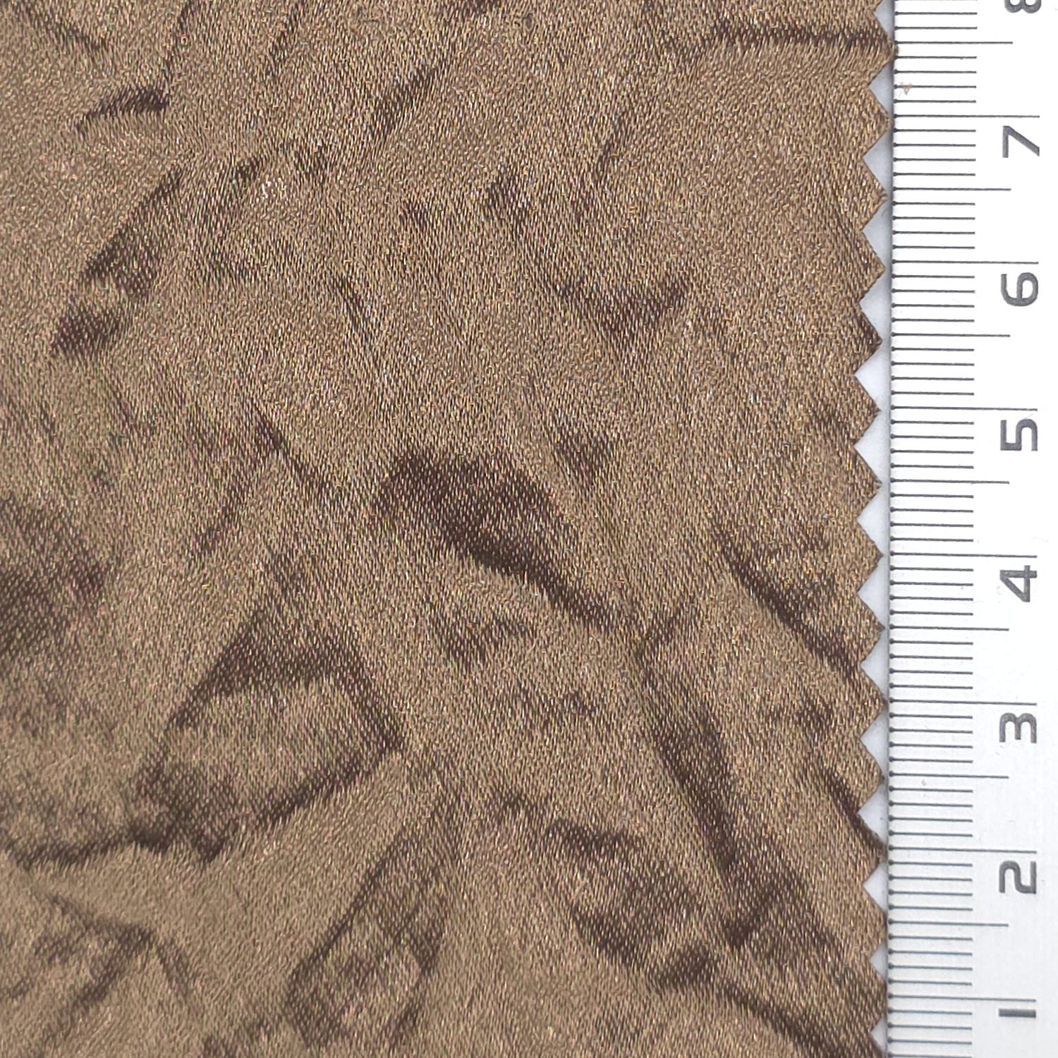 Crinkled Polyester Woven Fabric - FAB1970 - Taupe