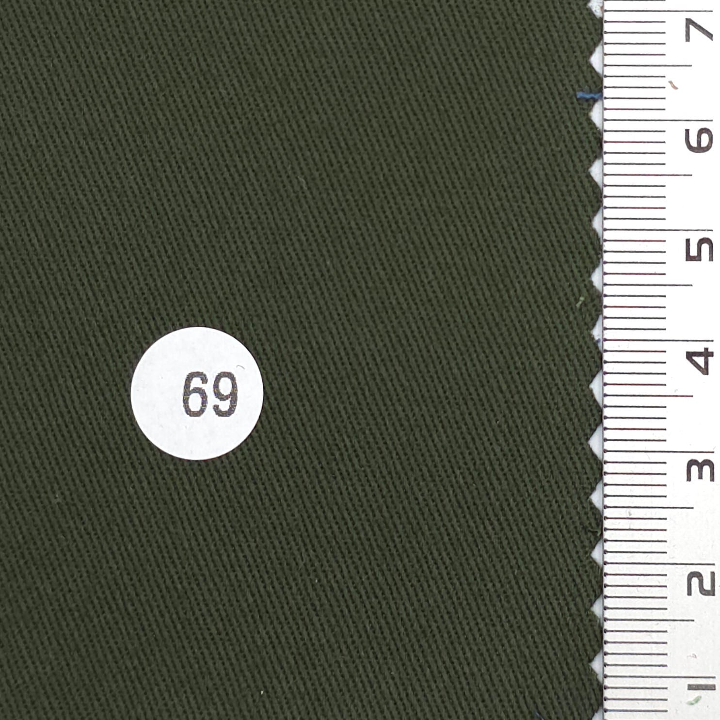 16 Count Solid Twill Cotton Woven Fabric - FAB1817 - Hunter