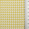 Houndstooth YarnDyed Polyester Spandex Woven Fabric - FAB1686 - 1.Black/White-2.Beige-3.White-4.Blue-5.Green-6.Yellow-7.Pink-8.Red-9.Black/Fushia 