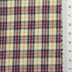 Multi Color Check YarnDyed Polyester Cotton Woven Fabric - FAB1788 - 1.Red-2.Green-3.Red-4.Purple-5.Grey-6.Purple-7.Orange 