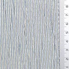 Pinstripe Polyester Rayon Woven Fabric - FAB1962 - Blue