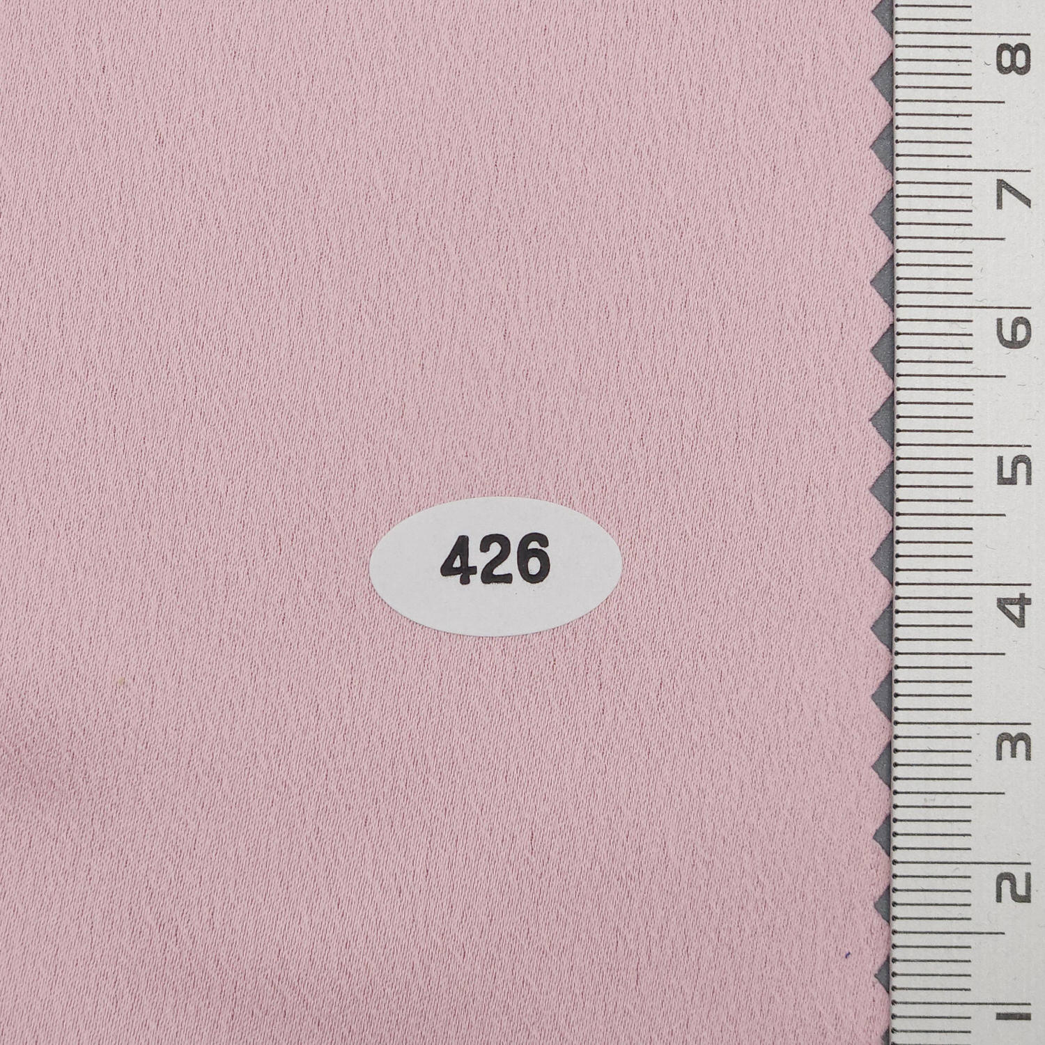 Solid Crepe Charmeuse Satin Polyester Woven Fabric - FAB 1739 - 6.Light Pink