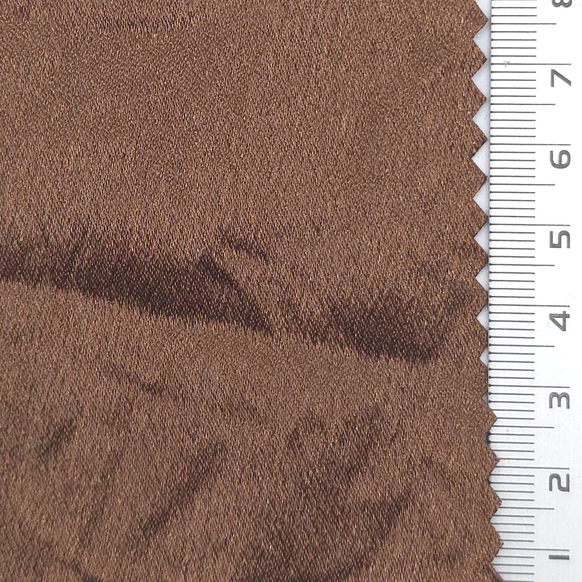 Crinkled Polyester Woven Fabric - FAB1970 - Brown