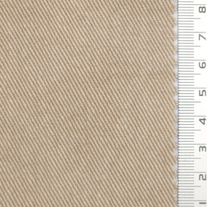 7s Solid Twill Washing Cotton Woven Fabric - FAB1756 - Tan