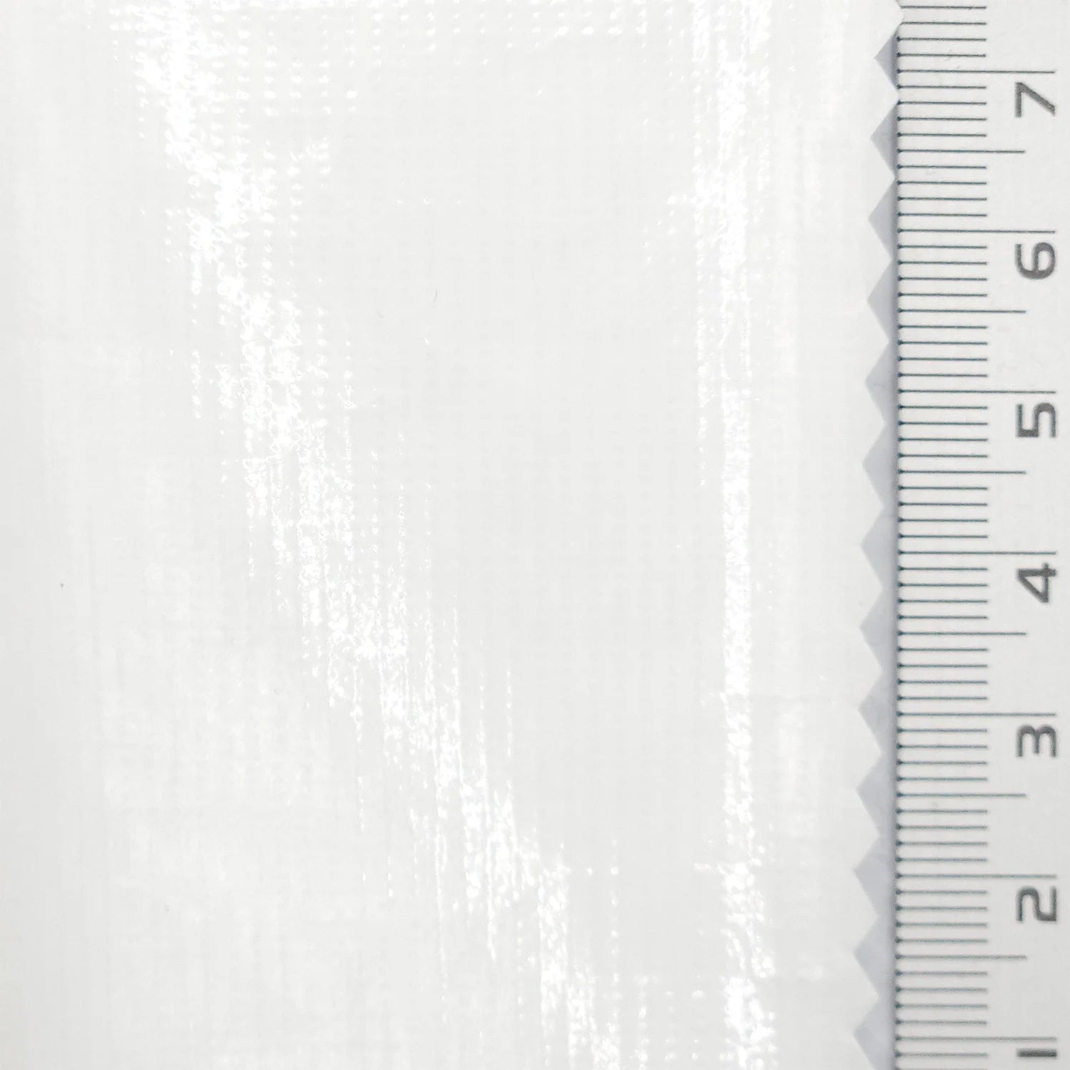 Enamel Solid Shiny Polyurethane Polyester Woven Fabric - FAB 1765 - 6.White