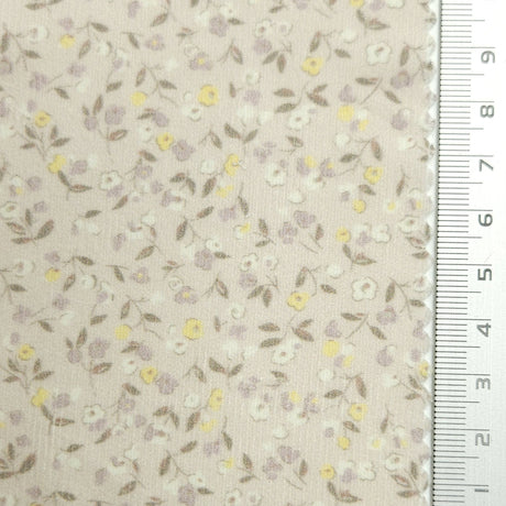 Print Floral Leaf Cotton Woven Fabric | FAB1578 | 1.Zumthor, 2.Pink Swan, 3.Manatee, 4.Blue Haze, 5.Tide, 6.Tahuna Sands, 7.Pink Flare by Fabricis.com #