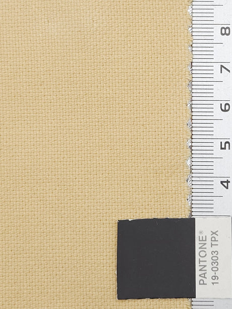 10s Solid Oxford Cotton Spandex Woven Fabric - FAB1659 - 1.Eggshell-2.Pastel Grey-3.Quill Grey-4.White-5.Soft Amber-6.Pavlova-7.Olive Green-8.Vanilla-9.Cloud-10.Concord 
