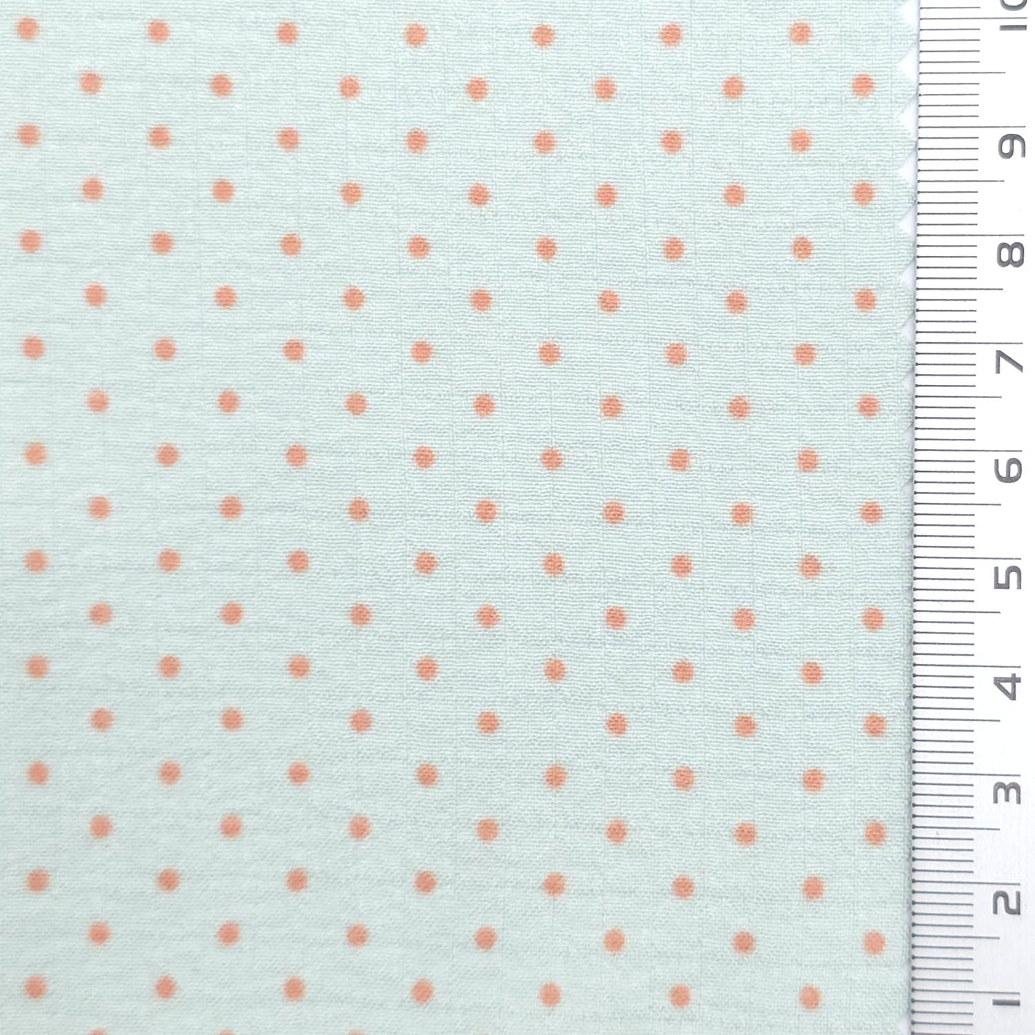 Polka Dot Polyester Woven Fabric - FAB1971 - Mint Green