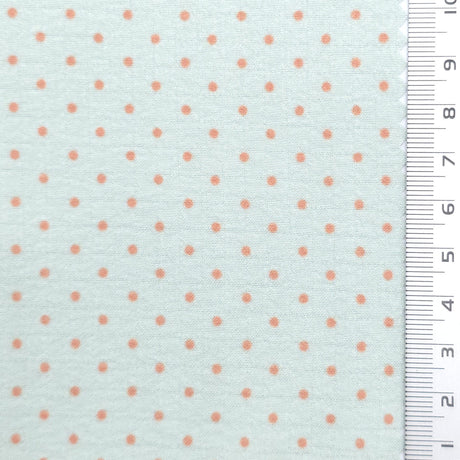 Polka Dot Polyester Woven Fabric - FAB1971 - Mint Green