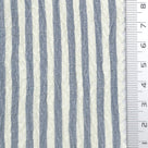 Stripe Polyester Rayon Woven Fabric - FAB1961 - Light Blue
