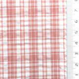 Terra Cotta - Plaid Cotton Woven Fabric - FAB1862