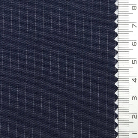 Pin Stripe Plain Polyester Spandex Rayon Woven Fabric - FAB1783 - 1.Light beige-2.Taupe-3.Light gray-4.Charcoal gray-5.Dark Charcoal-6.Navy blue-7.Dark brown-8.Dark Navy-9.Black 