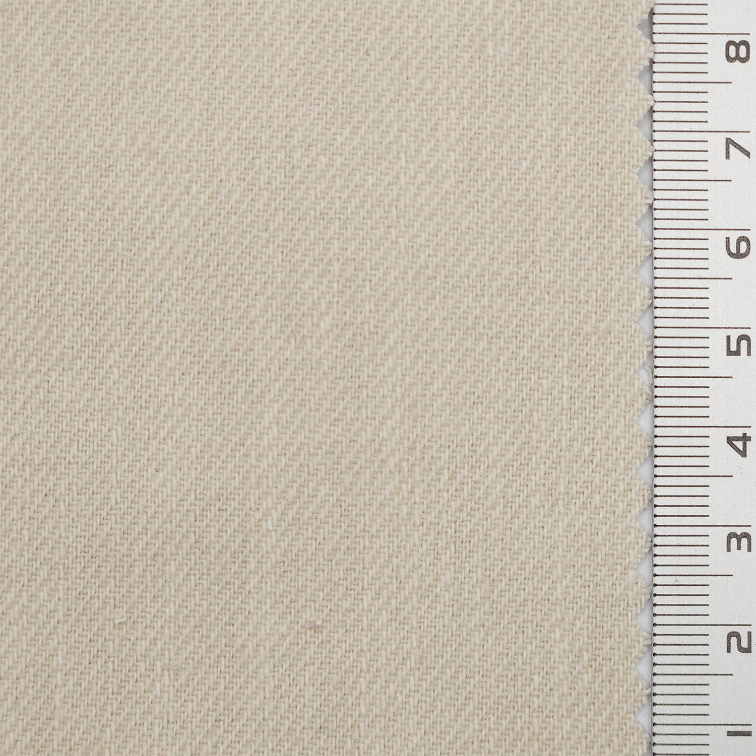 Solid Twill Slub Cotton Woven Fabric - FAB 1758 - 6.Light Tan