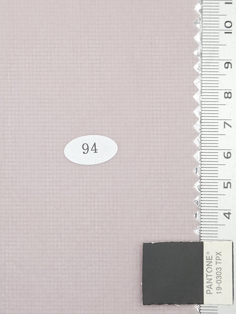 Solid Recycled Nylon Woven Fabric - FAB1707 - 1.Olive-2.Silver-3.Charcoal-4.Ivory-5.Yellow Beige-6.Pink-7.Light Grey-8.Beige-9.Brown-10.Navy 