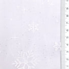 Snowflake Galaxy Polyester Knit Fabric - FAB1950 - Pink
