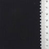 Black Slim Non-fade Cotton Woven Fabric - FAB1839