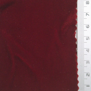 Solid Stretch Velvet Spandex Polyester Knit Fabric | FAB1584 | 1.Wine, 2.Beige, 3.Grey, 4.Green, 5.Pink, 6.Red, 7.Brown, 8.Purple, 9.Navy, 10.Royal by Fabricis.com #