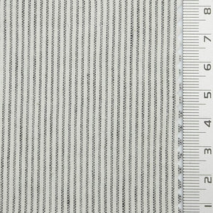 Pin Stripe Plain Cotton Woven Fabric - FAB1796 - Gray