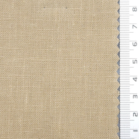 9s Solid Enzyme Washing Linen Woven Fabric - FAB1662 - 1.Chambray-2.Polo Blue-3.Midnight Express-4.Wild Sand-5.Grain Brown-6.Pavlova-7.Rob Roy-8.Sante Fe-9.Fallow-10.Tosca 