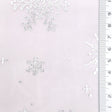 Snowflake Polyester Knit Fabric - FAB1952 - Indi Pink