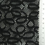 Solid Coversational Lace Nylon Spandex Knit Fabric | FAB1575 | 1.White, 2.Frost, 3.Dust Storm, 4.Promenade, 5.Lucky Point, 6.Black by Fabricis.com #