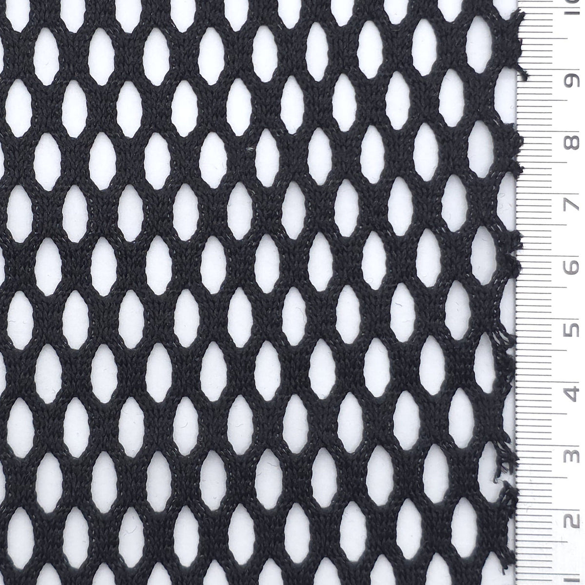 Oval Mesh Polyester Knit Fabric - FAB1980
