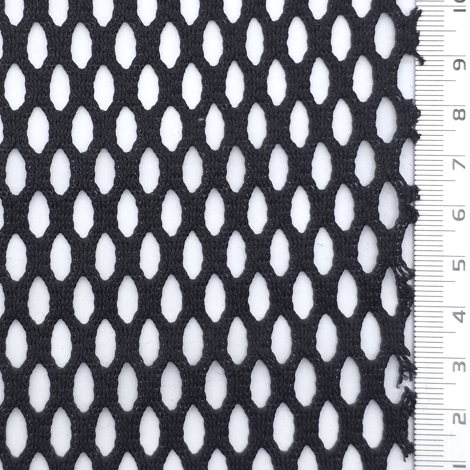 Oval Mesh Polyester Knit Fabric - FAB1980