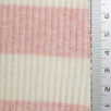 1 Inch Stripe Rib Cotton Spandex Knit Fabric - FAB1608 - 1.White/Black-2.White/Navy-3.White/Red-4.White/Blue-5.White/Blue-6.White/Pink-7.White/Grey-8.White/Green-9.White/Beige-10.White/Royal 