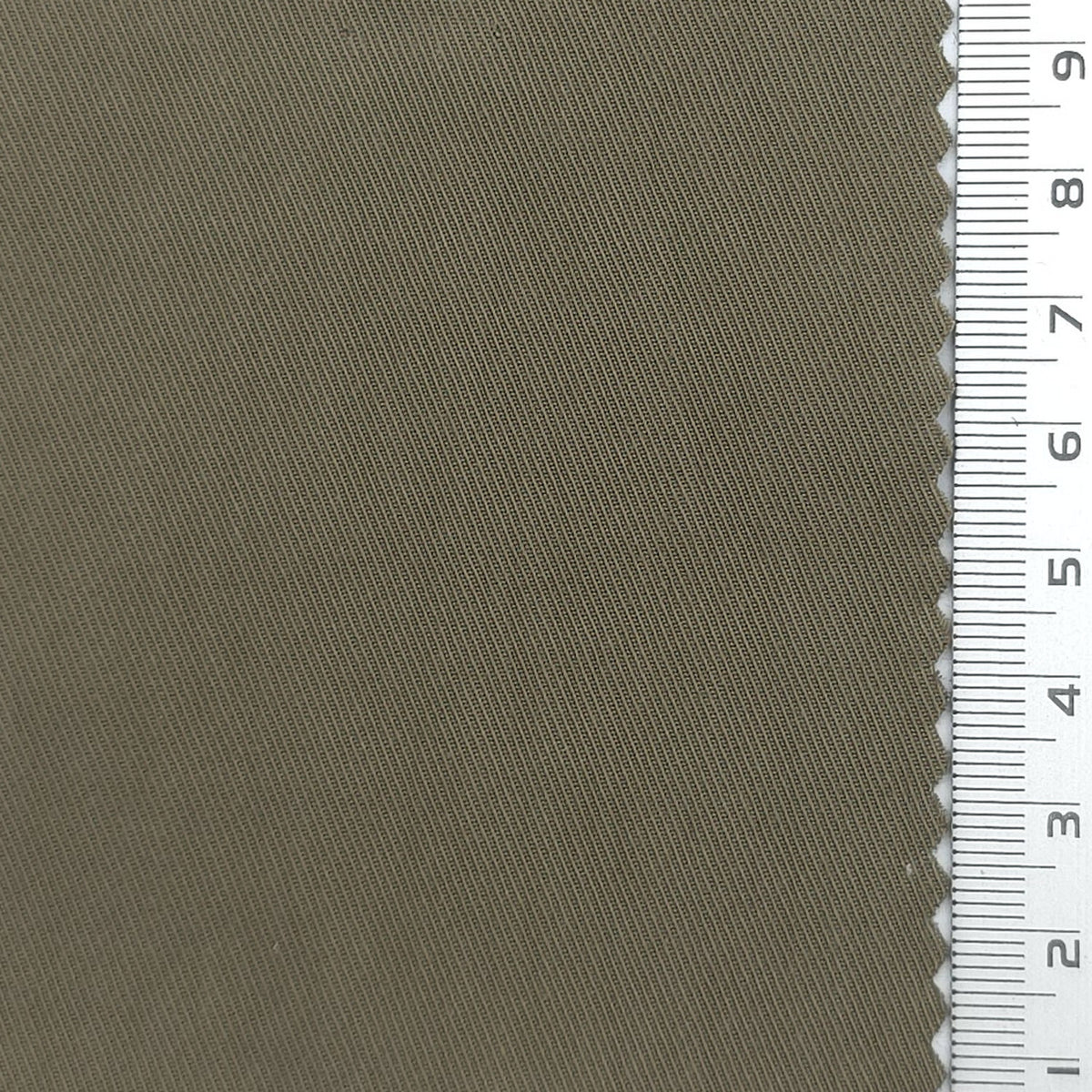 Twill Cotton Nylon Woven Fabric - FAB1960 - Olive Gray