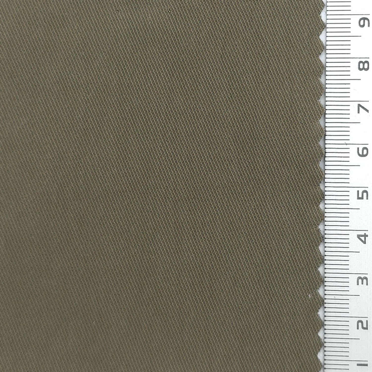 Twill Cotton Nylon Woven Fabric - FAB1960 - Olive Gray