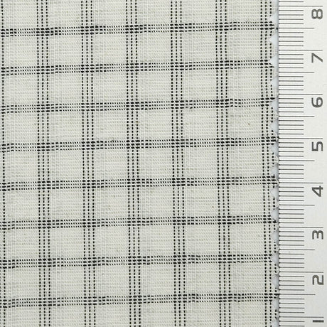 Distinct Check YarnDyed Cotton Polyester Woven Fabric - FAB1797 - 1.Black Plaid-2.Light Beige Plaid-3.Light Blue Plaid-4.Taupe Plaid-5.Medium Gray Plaid-6.Light Gray Plaid-7.Beige Plaid-8.Light Gray-Green Plaid-9.Very Light Beige-10.Light Blue Plaid 