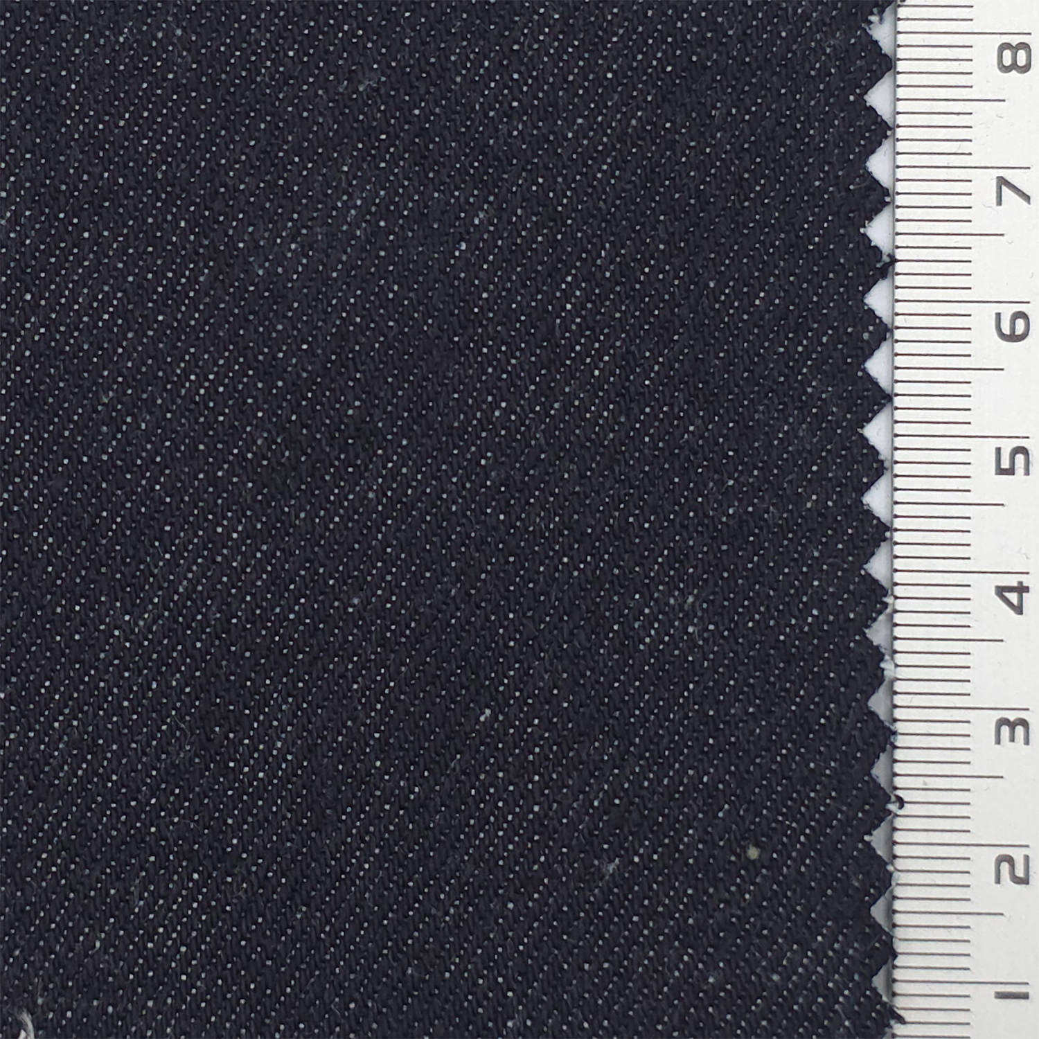 1.Navy Blue-2.Navy Blue-3.Navy Blue-4.Denim Black-5.Black - Premium Rigid Denim Cotton Woven Fabric - FAB 1836