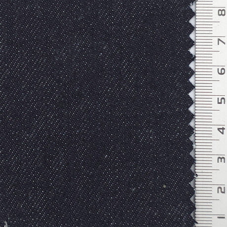 Navy Blue Premium Rigid Denim Cotton Woven Fabric - FAB1836