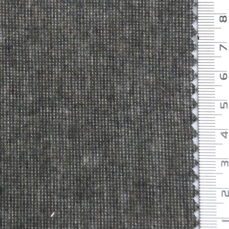 Khaki Green - Brushed Yarn Dyed Cotton Woven Fabric - FAB1882