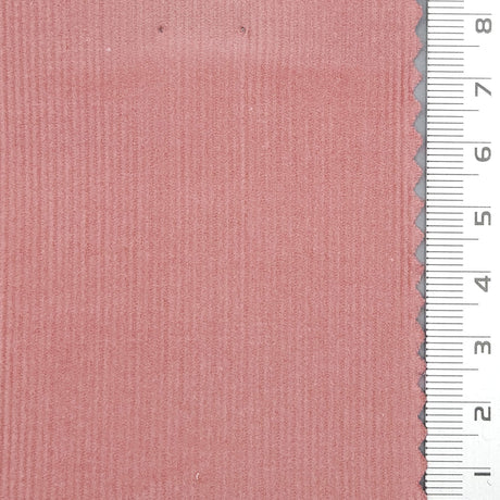 28Wale Solid Corduroy Cotton Spandex Woven Fabric - FAB1666 - 1.Soft Amber-2.Schooner-3.Sandrift-4.Barley Corn-5.Oyster Pink-6.Puce-7.Nebula-8.Lunar Green-9.Aztec-10.Apache 